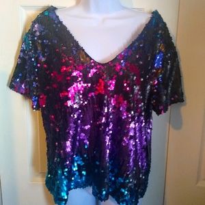 Sequin blouse